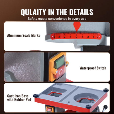 Electric Saw Blade Sharpening Machine 370W Alloy Saw Tooth Polishing Grinder