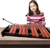 25 Note Xylophone Professional Wooden Glockenspiel Xylophone with Pair Mallet